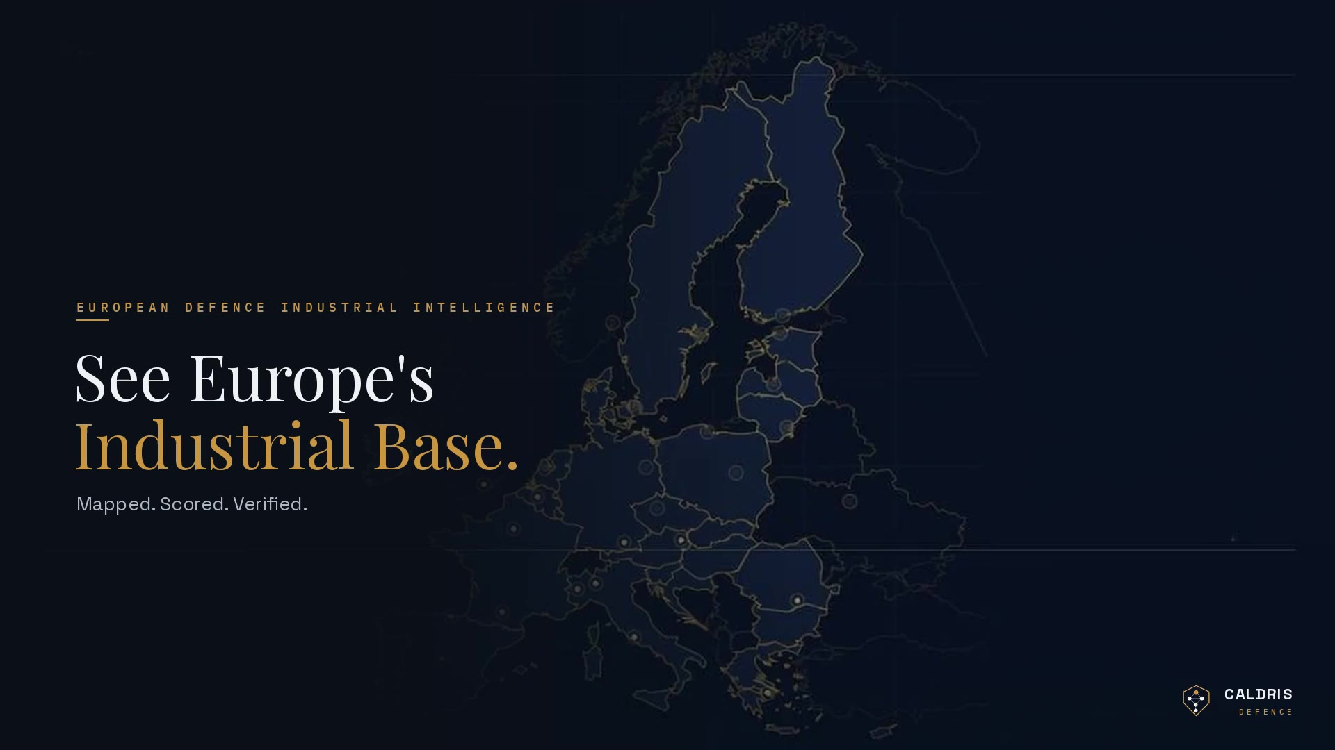Caldris Defence — European defence industrial intelligence